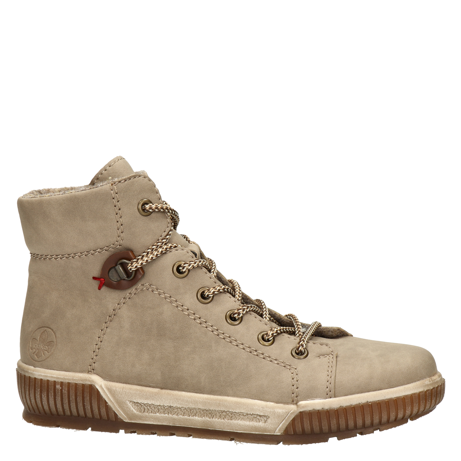 dames veterboot Rieker Beige