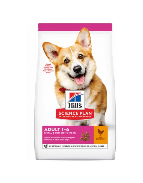 Hill's Canine Adult Mini - Hondenvoer - Kip 800 g