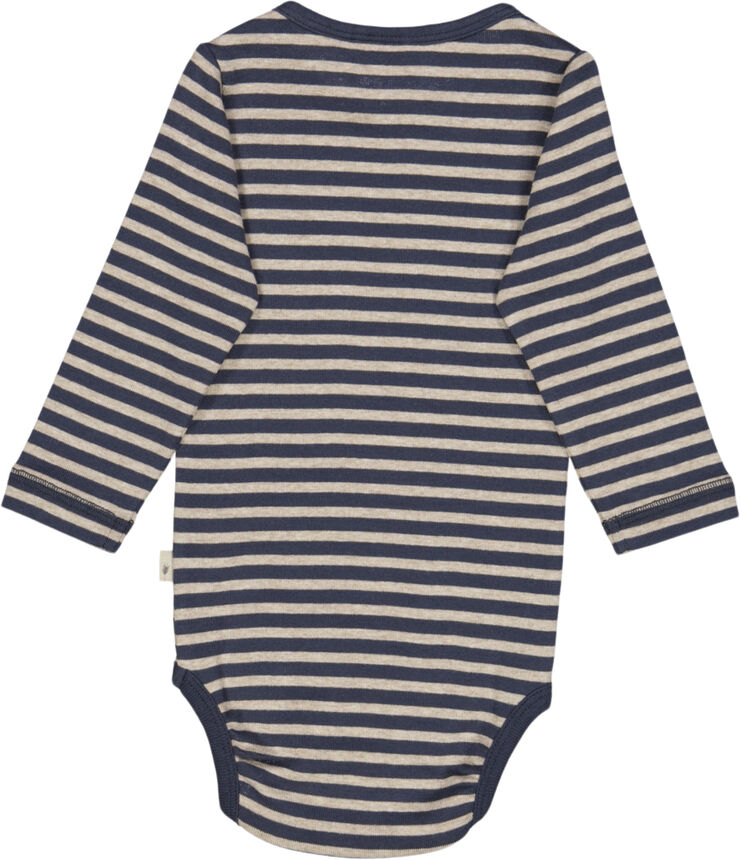 Wheat Stribet Basis Body Sea storm stripe
