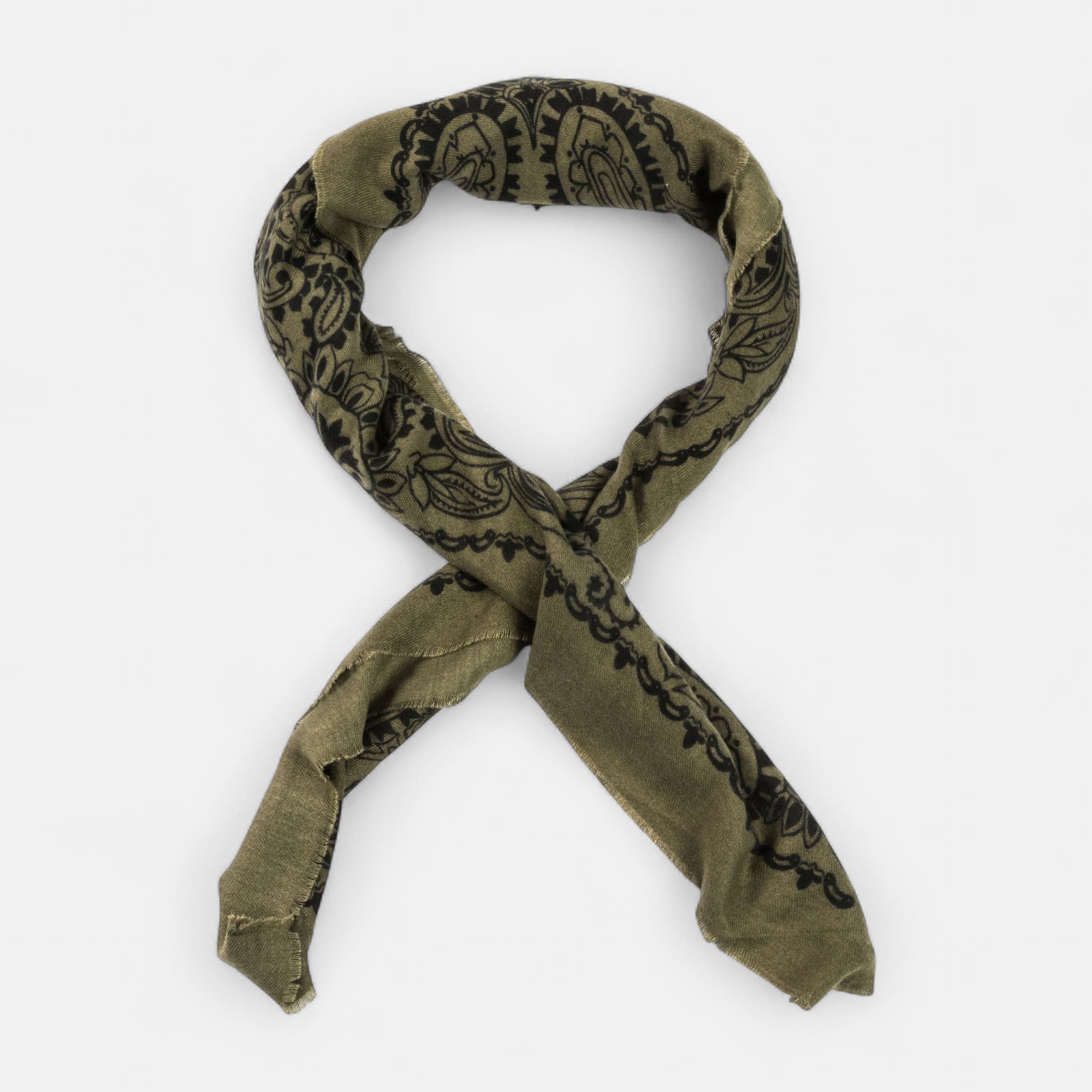 Foulard kaki