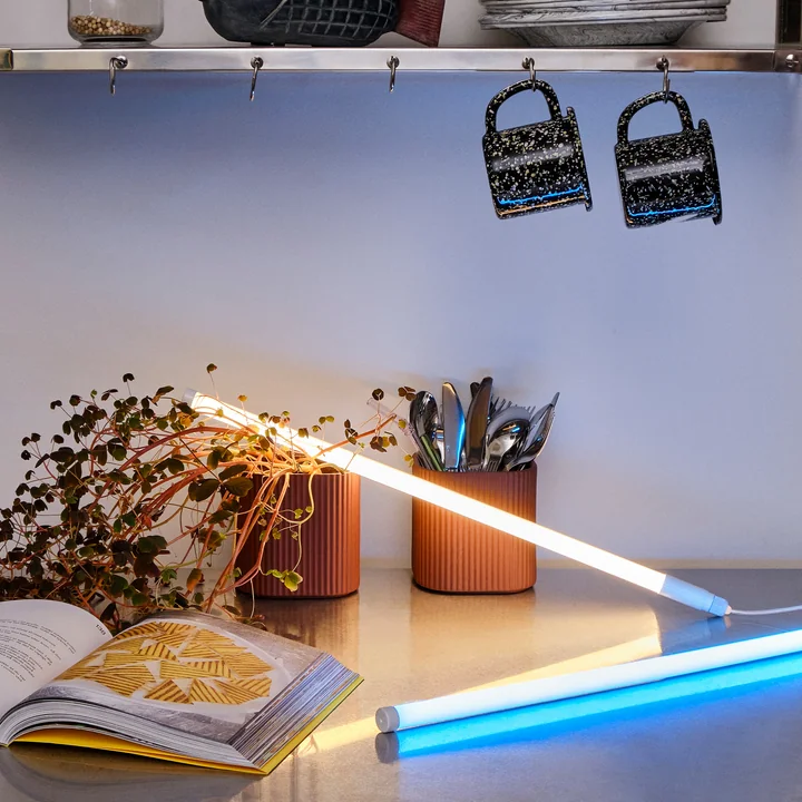 HAY - Neon LED-Leuchtstab, Ø 2,5 x 150 cm, pink