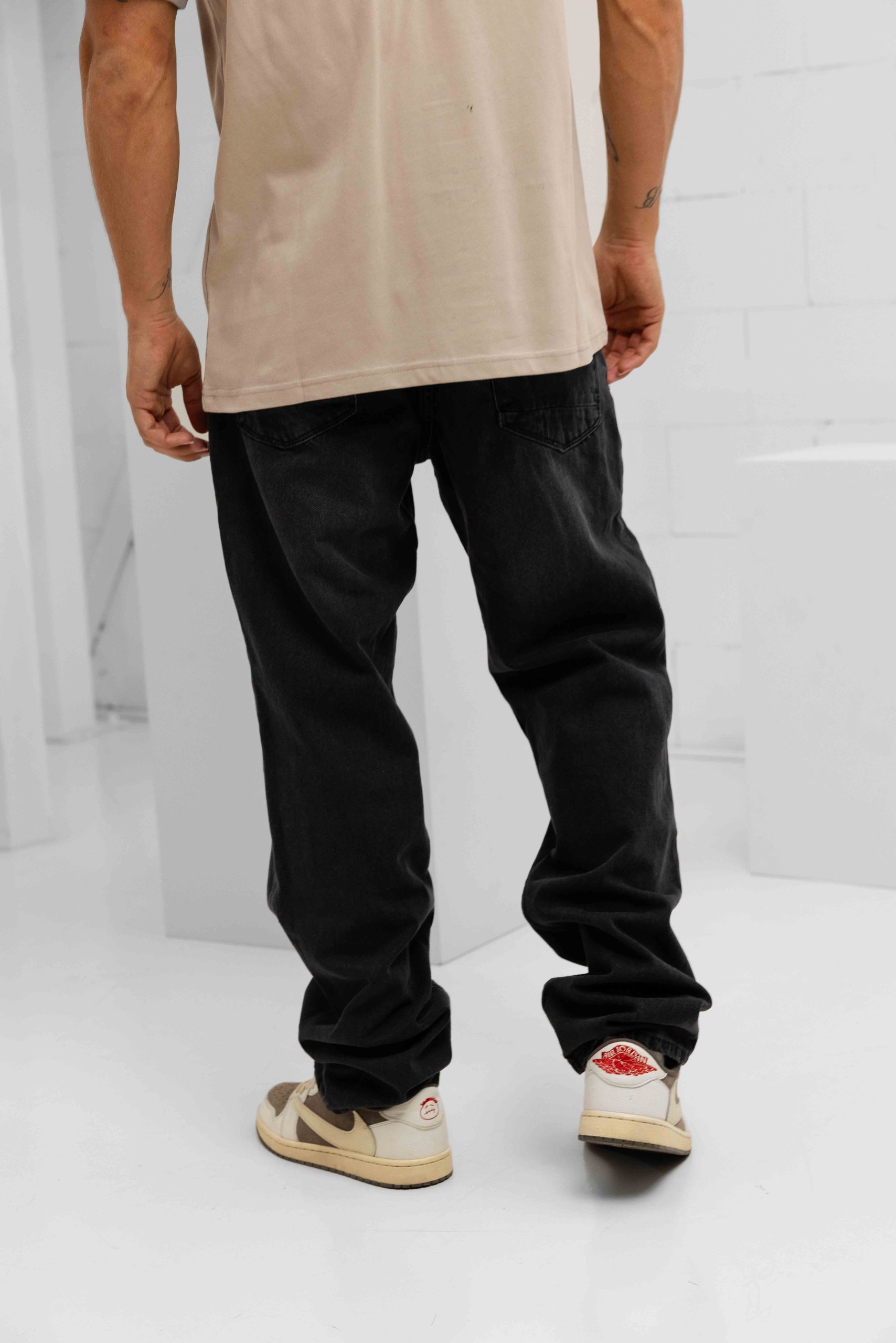 Pure Path The Eric Jeans W1558 Heren Donkergrijs