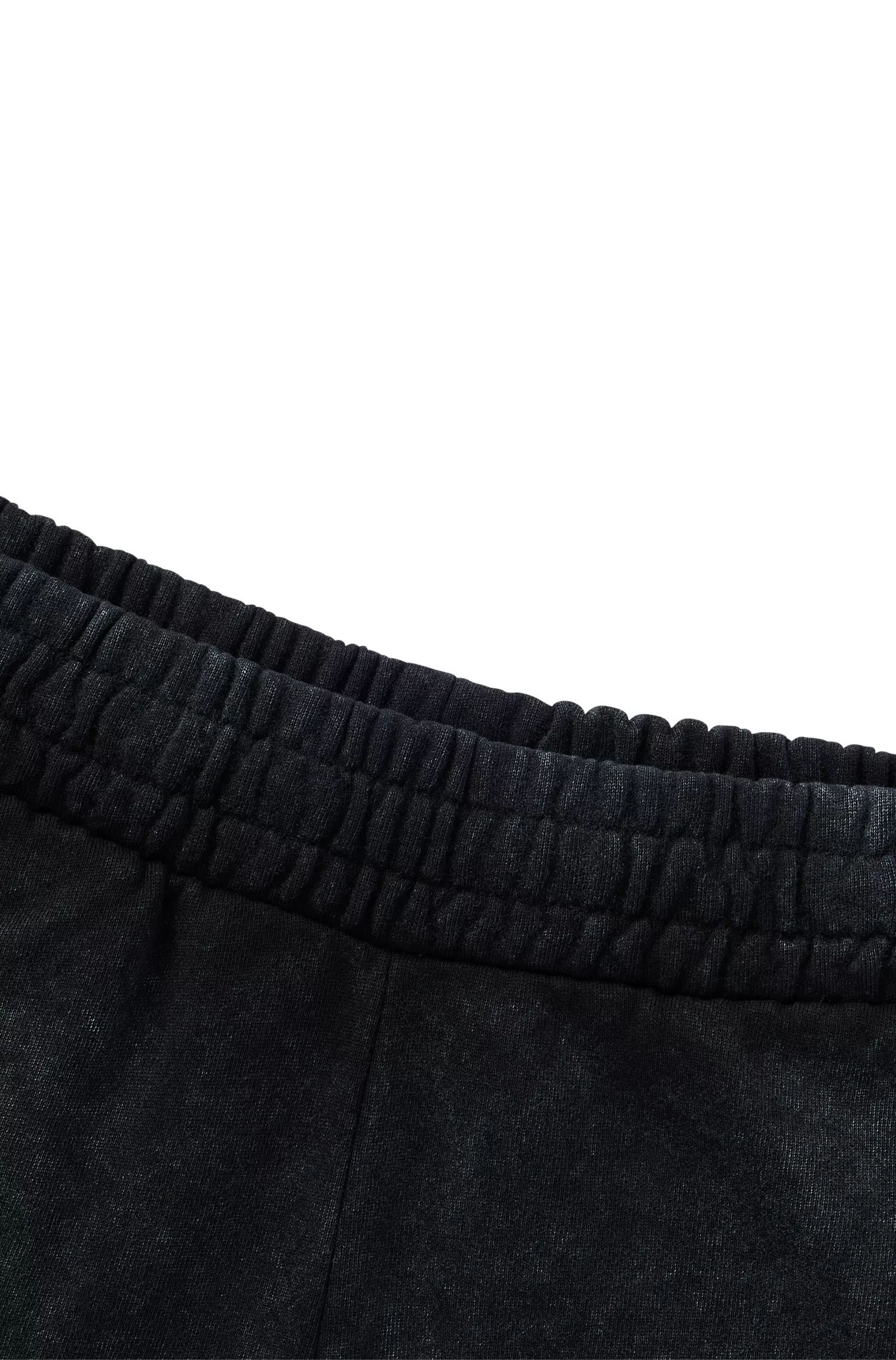 Calça de fato de treino cargo HUGO vermelha, corte descontraído, em mistura de algodão.