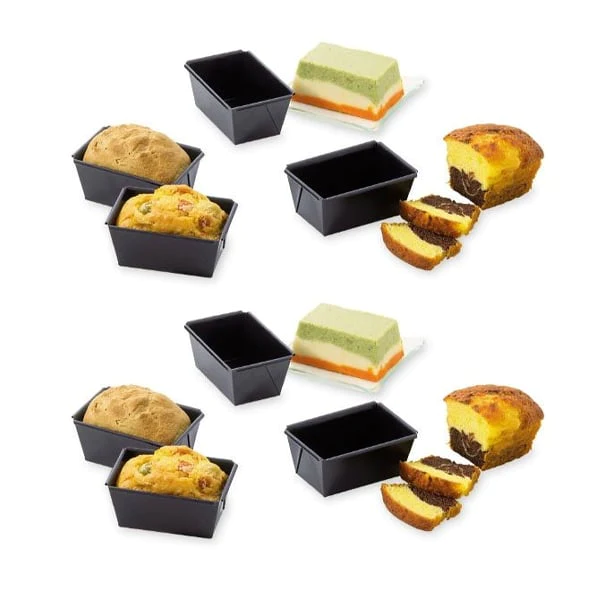 Lot 8 moules à mini-cakes Patisse