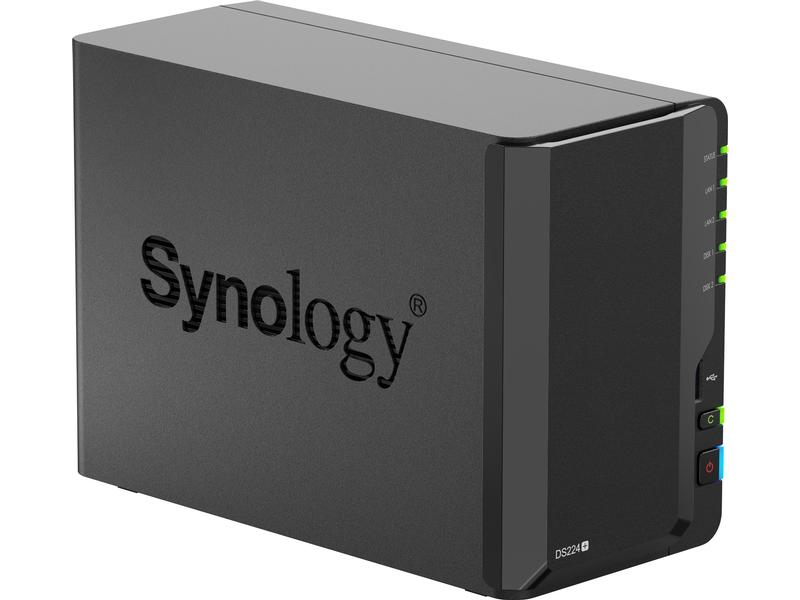 Synology NAS DiskStation DS224  2-bay NAS mit zwei Laufwerkschächten