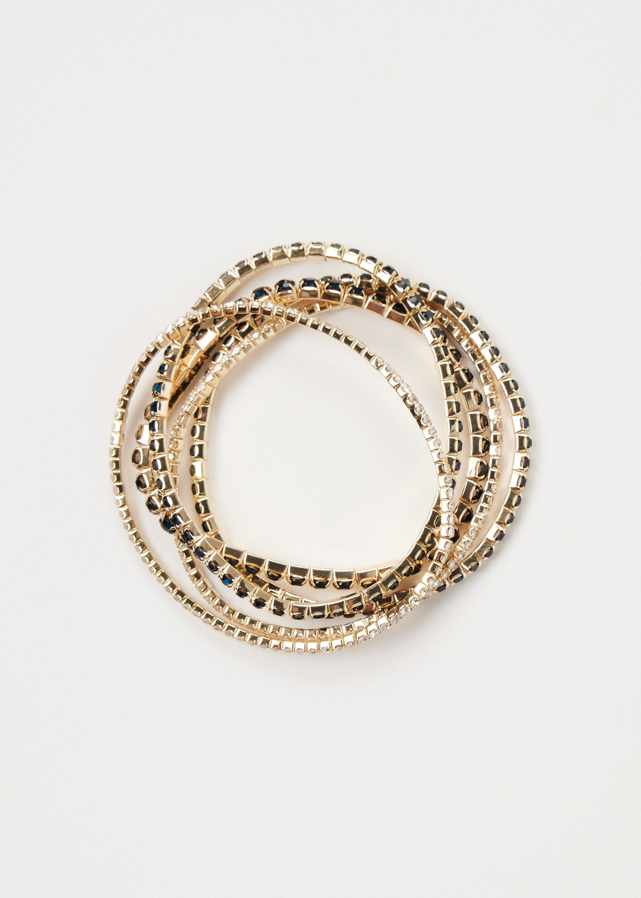 Armbanden set strass steentjes