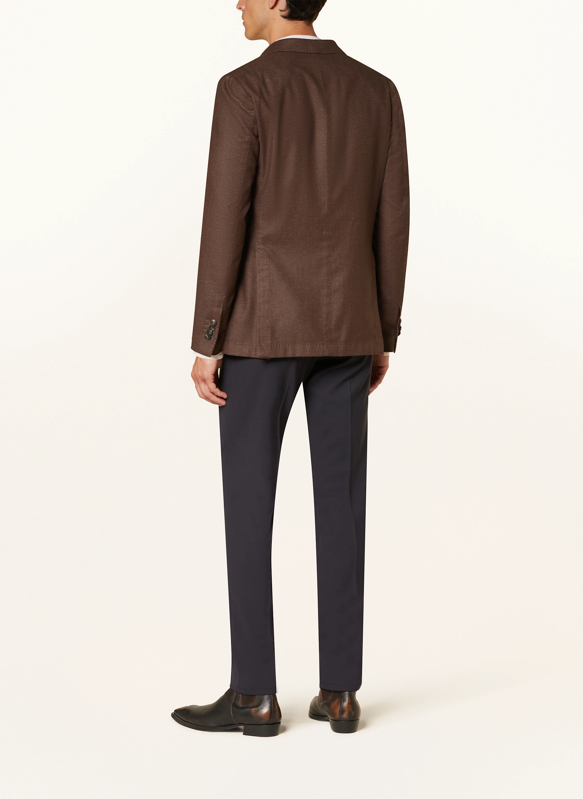 SANTANIELLO Flanellsakko Slim Fit