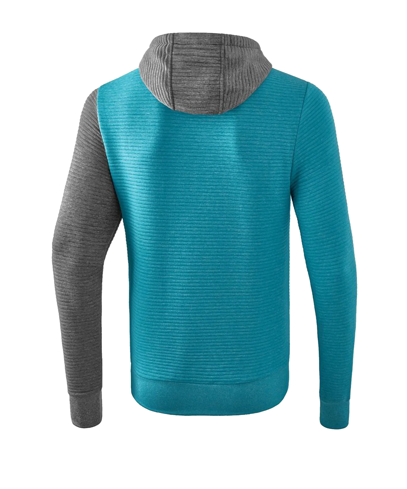 Erima 5-C Trainingsjacke mit Kapuze Kids Blau Grau