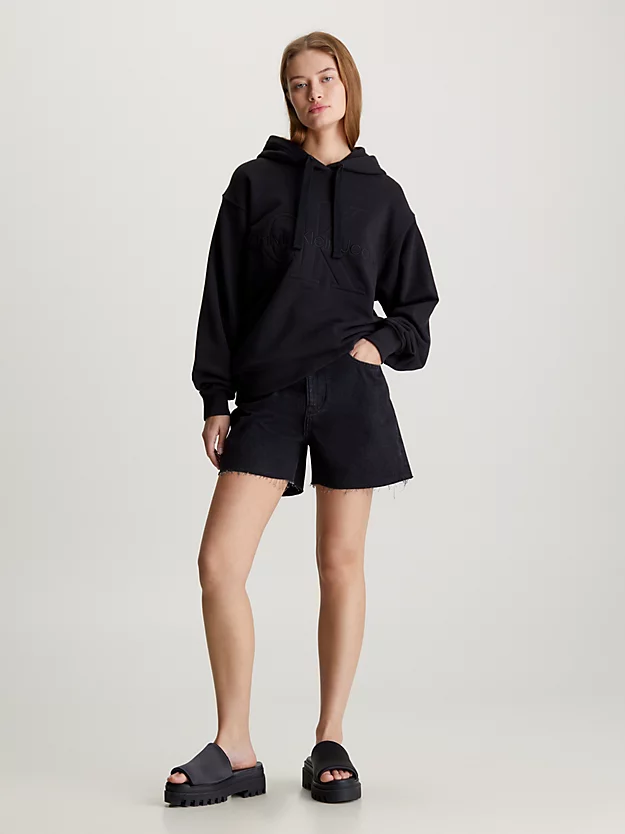Moletom oversized com monograma
