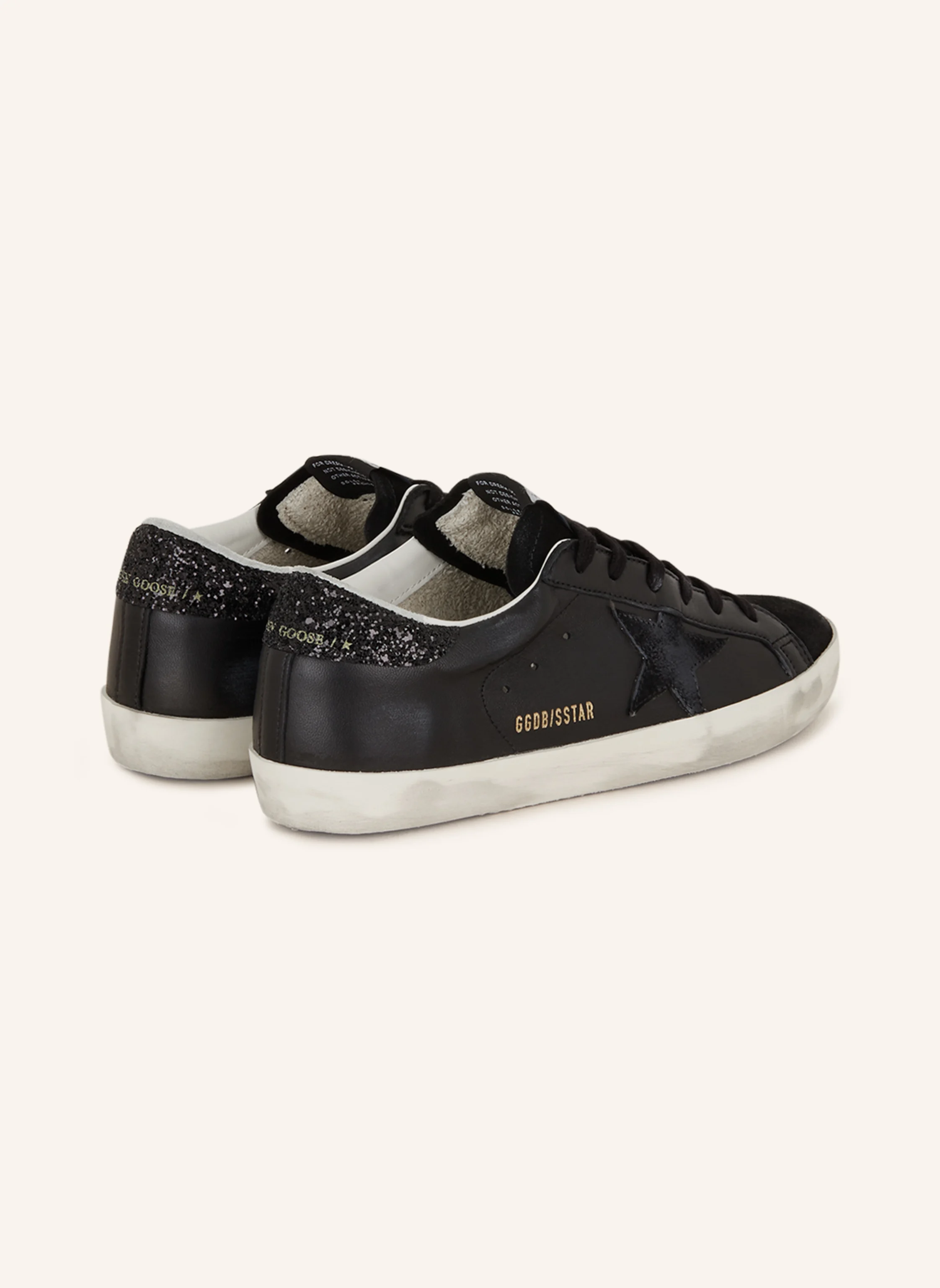 GOLDEN GOOSE Sneaker SUPER-STAR mit Pailletten