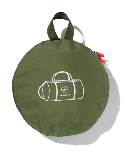 sac fourre-tout pliant rPET 28L 53x26x28 vert