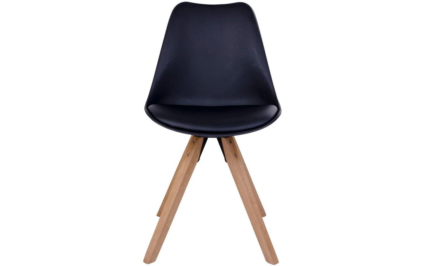 Stuhl Bergen 2 Stück, 86 x 55 cm, Braun/SchwarzEsszimmerstühle