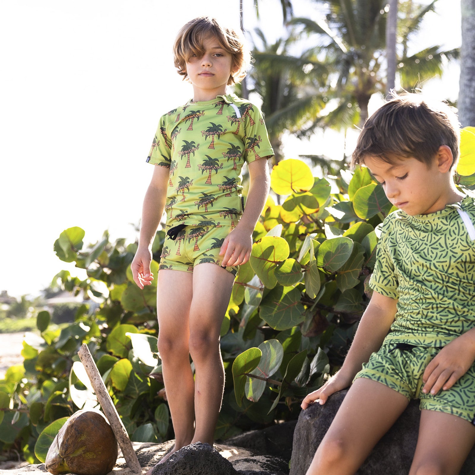Badehose UPF 50  Club Tropicool Dark Lemon