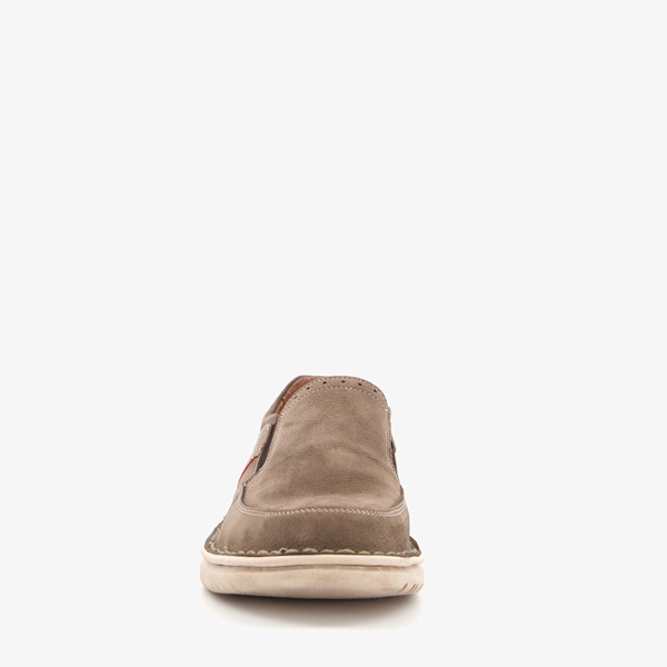 Hush Puppies heren leren instapper bruin