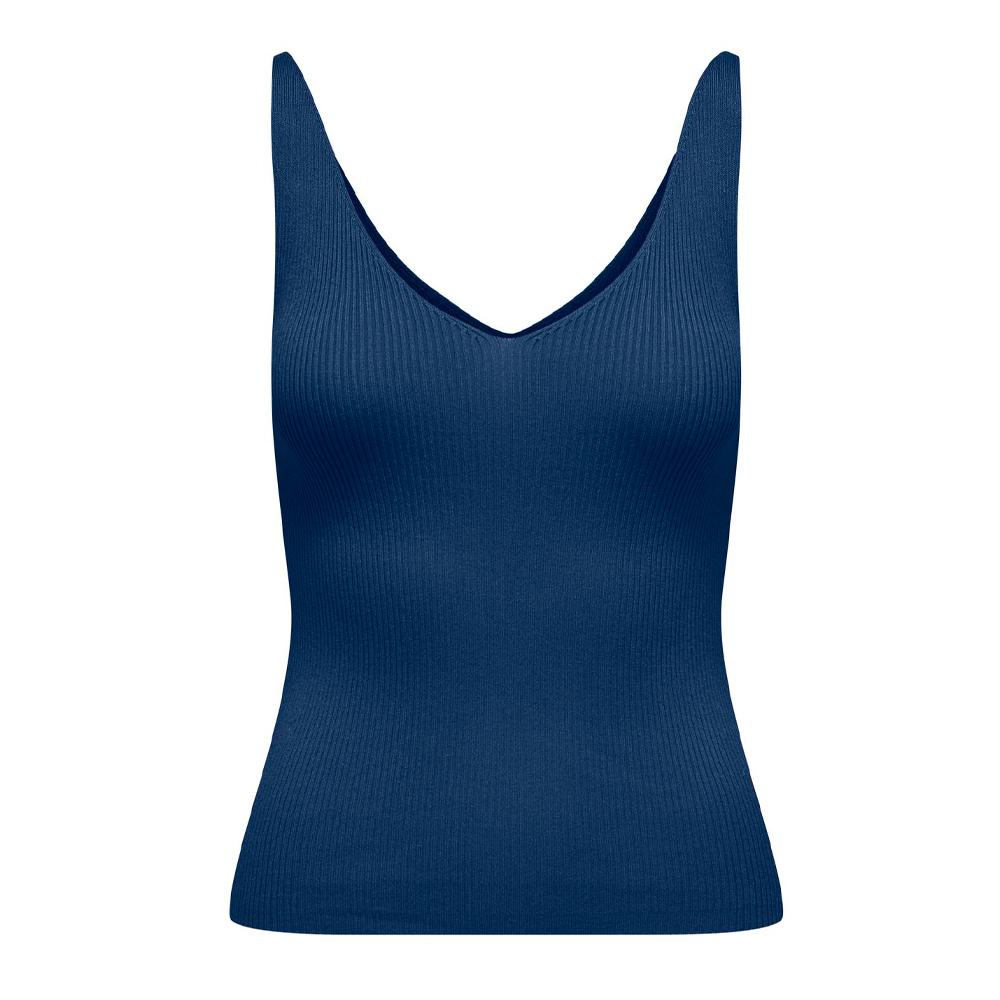 JDY Débardeur en Maille Marine Femme JDY NANNA