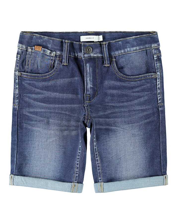 Jeans-Bermudas NKMSOFUS DNMTAGS 3454 in dark blue denim
