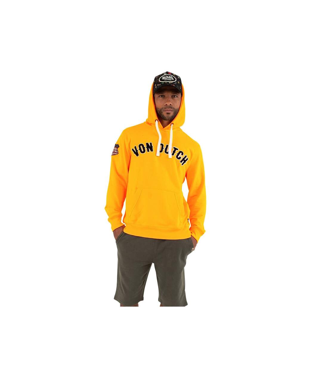 Sweat avec capuche homme molletonné en coton Storm