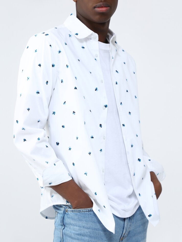 Camisa estampada - Branca