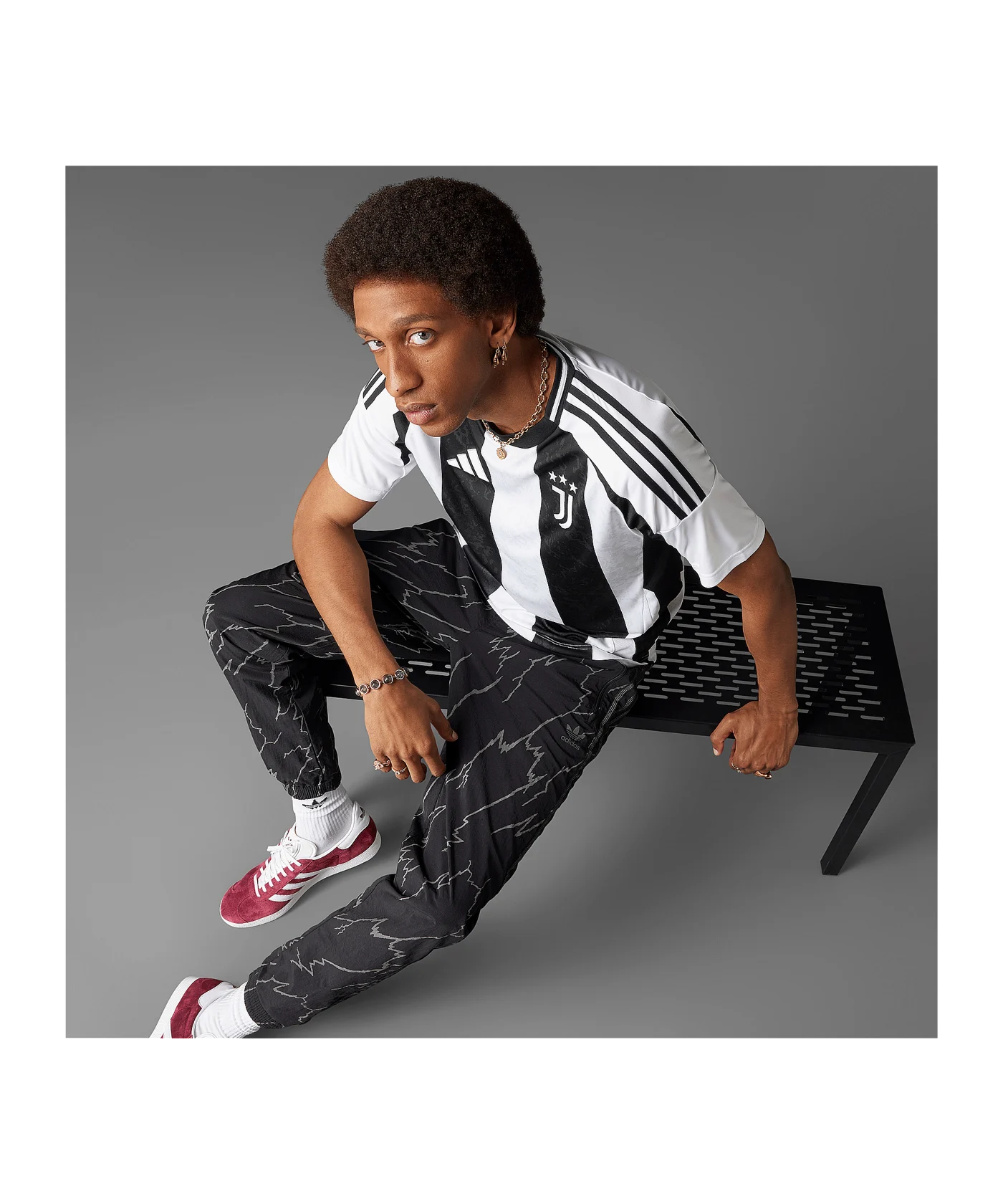adidas Juventus Turin Trikot Home 2024/2025 Weiss