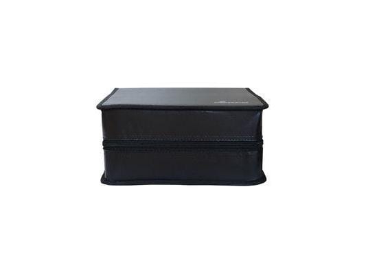 MediaRange CD-Tasche 300 Disc Schwarze Kunstledertasche für 300 CDs