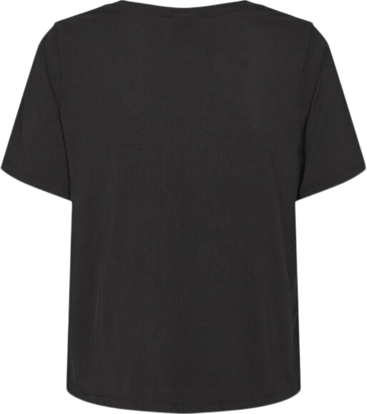 Energetics Ribbed T-shirt Sort