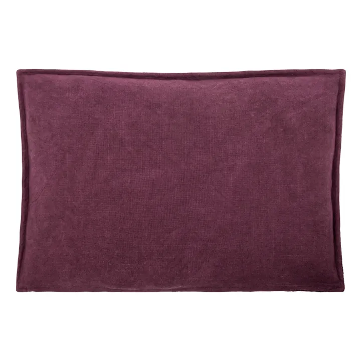 House Doctor Housse de coussin Haku en lin  | Bordeaux