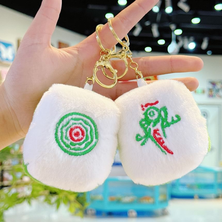 Bohod - Mahjong Pluche Tashanger Sleutelhanger (Diverse Ontwerpen)