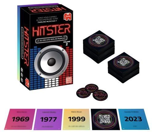 Hitster - Chansons Françaises - Bordspel - 100% Franstalig