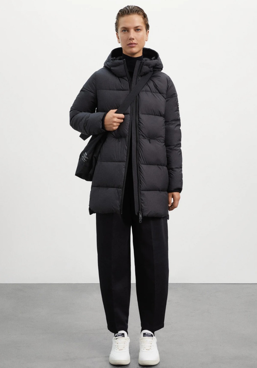Ecoalf Wintermantel Marangu Black