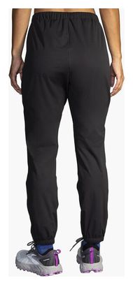 Pantalon imperméable Brooks High Point Waterproof Noir Femme