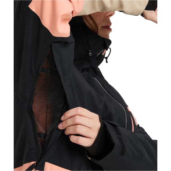 Veste de ski ROXY PEAKSIDE TRUE BLACK