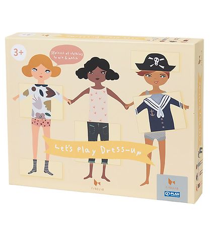 PLAN International x Fabelab Spiele - 51 Teile - Let's Play Dres