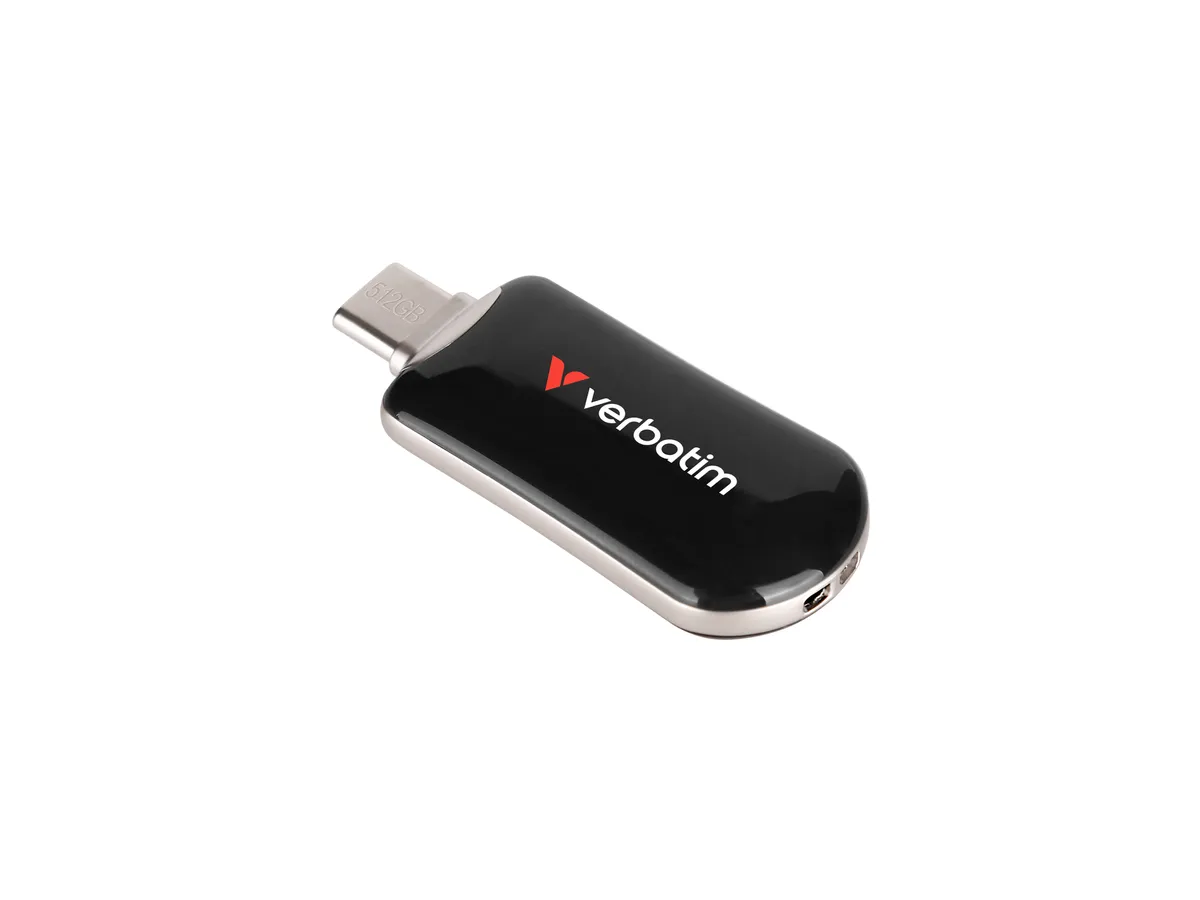 (128GB) Plectra USB-C 3.2 Speicher Stick Flash Drive 100 Mbit/s (30225) - Schwarz