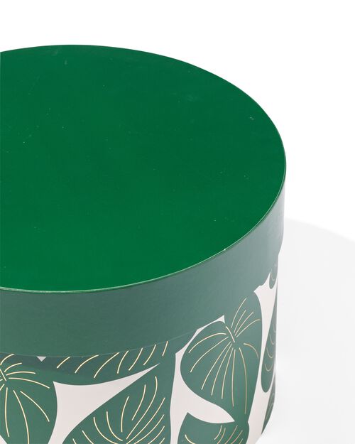 boîte cadeau carton Ø22x15 feuilles