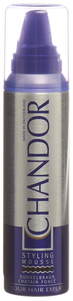 CHANDOR Styling Mousse Dunkelbraun 150 ml