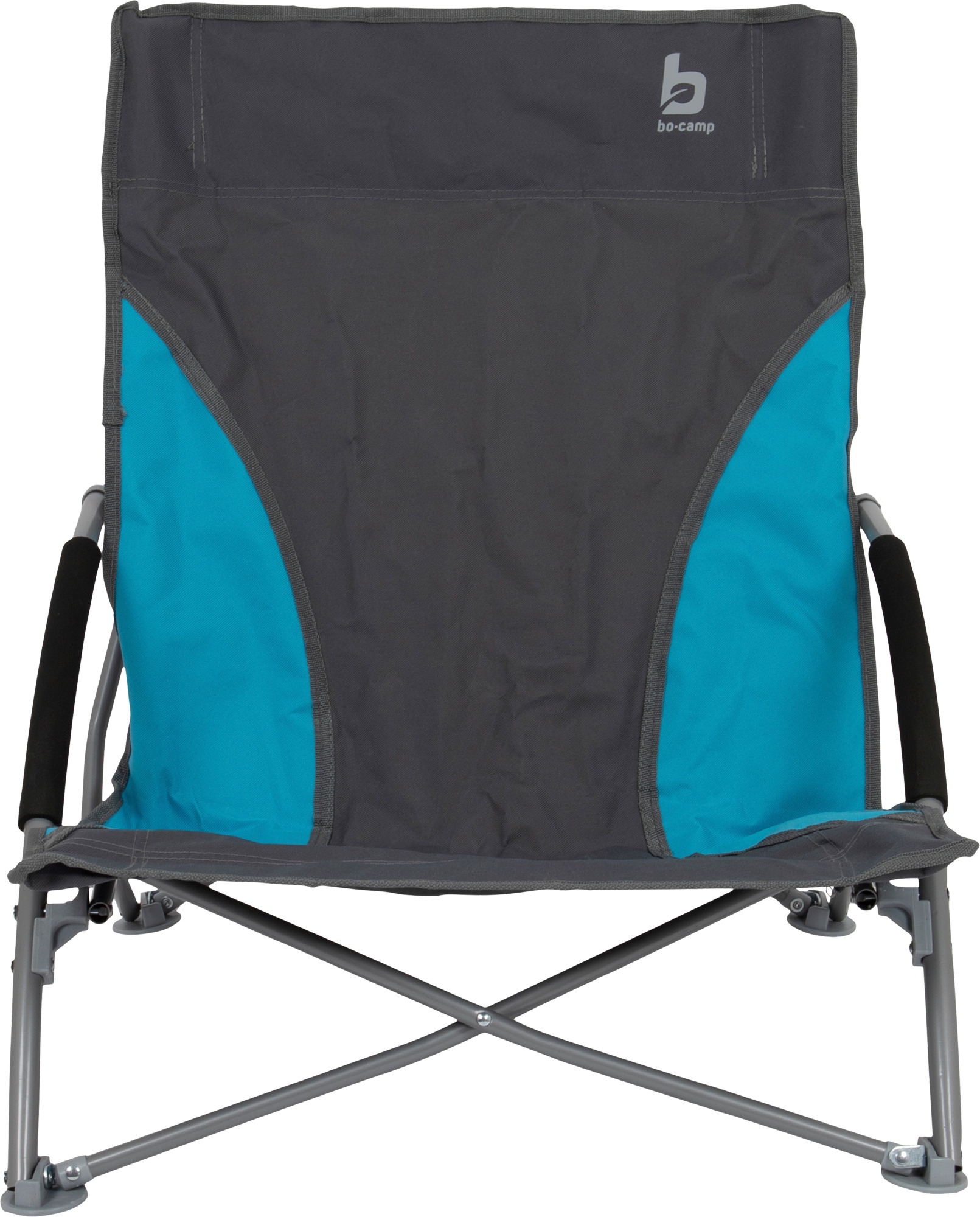 Bo-Camp Strandstuhl Kompakt Saint-Malo Blau/Grau