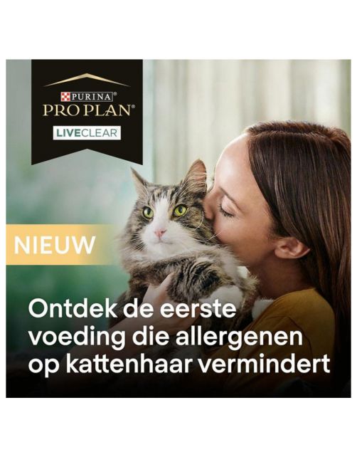 Pro Plan Cat Liveclear Sterilised Adult Kalkoen - Kattenvoer