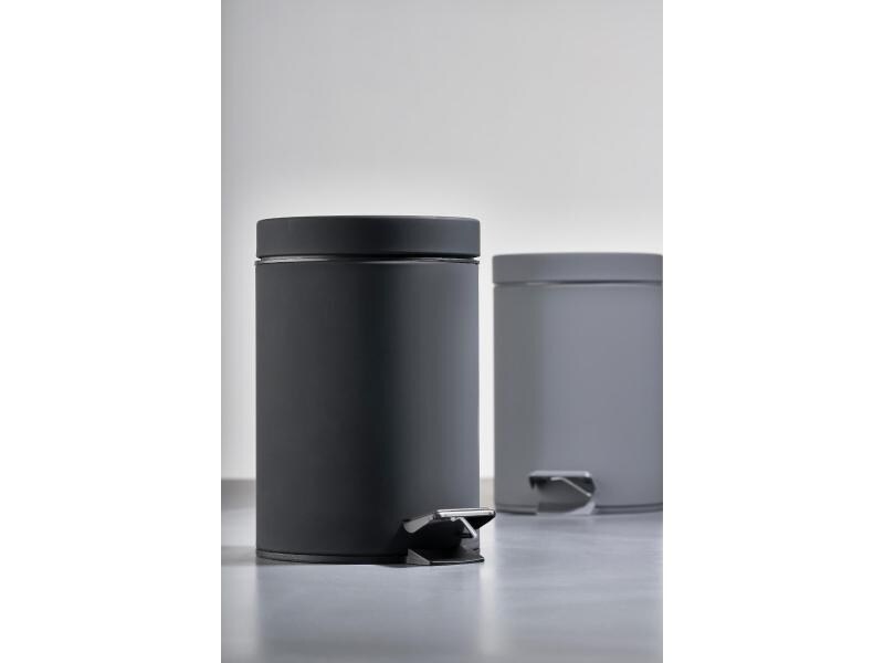 Zone Denmark Treteimer Solo 3 l, Schwarz Eimer