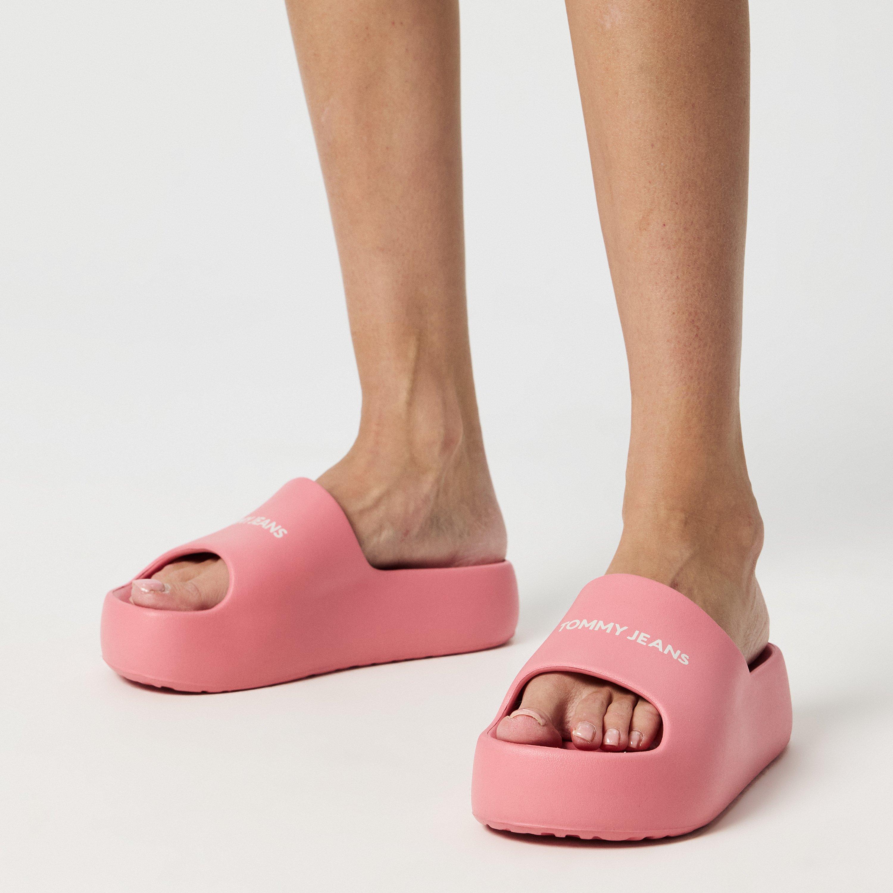 Tommy Jeans TJ Flatform Slides Womens
