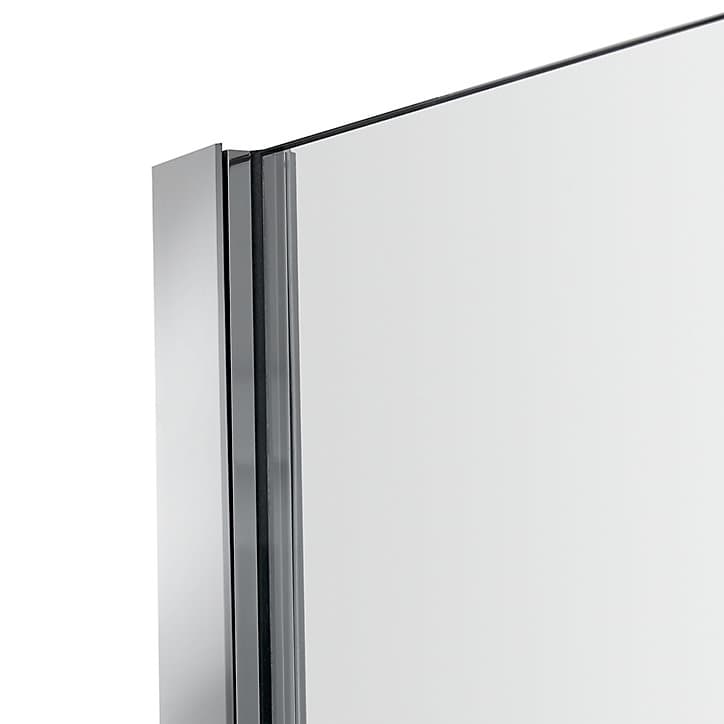 Paroi de douche à l'italienne coulissante GoodHome Naya transparent 117,5 - 120 cm