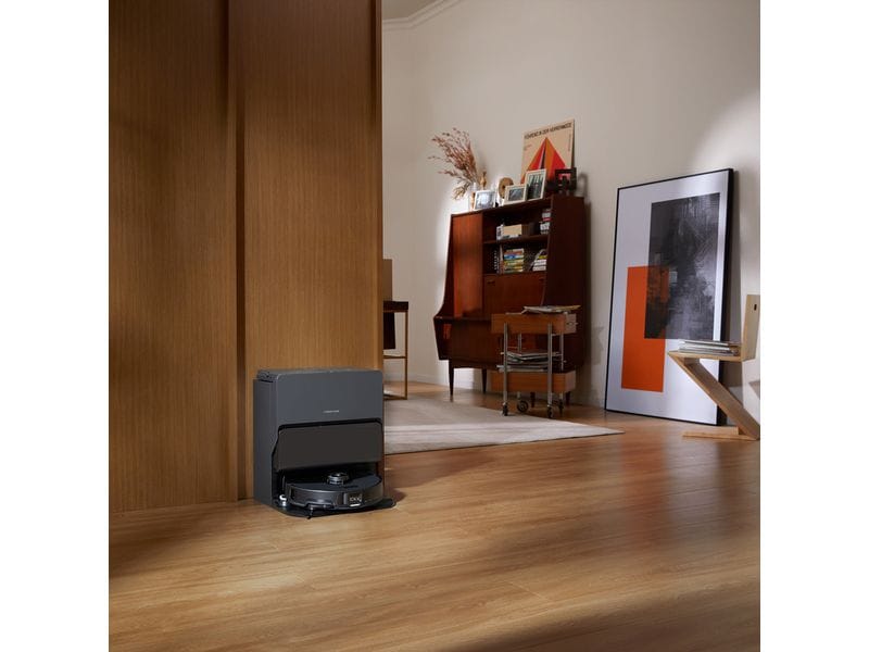 Roborock Saug- und Wischroboter S8 MaxV Ultra Schwarz Saugroboter mit Wischfunktion