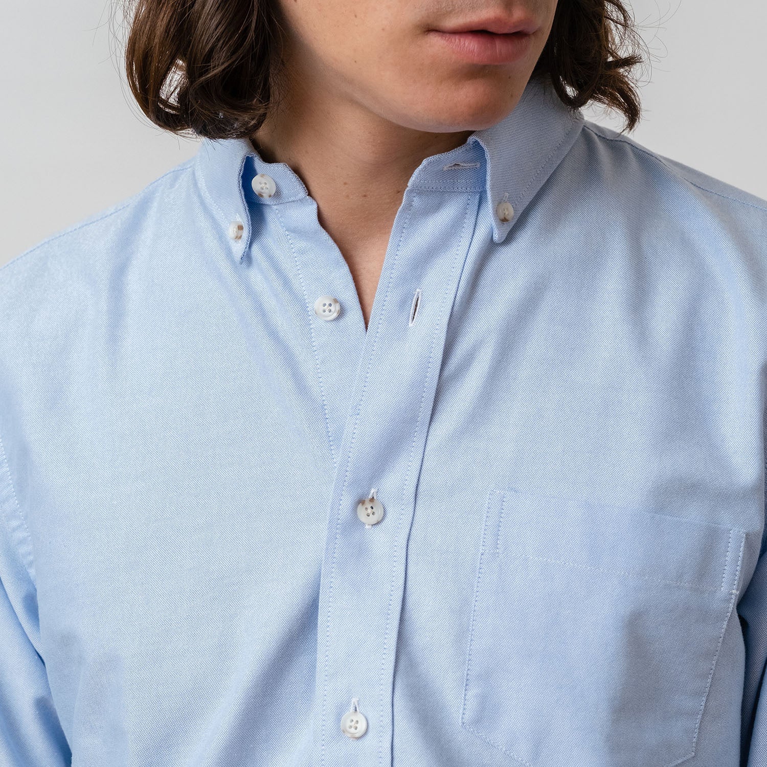 Sky blue oxford shirt