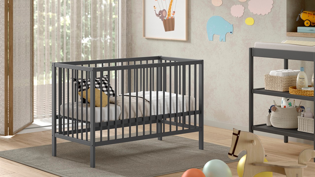 Babyledikant Dino 60x120
