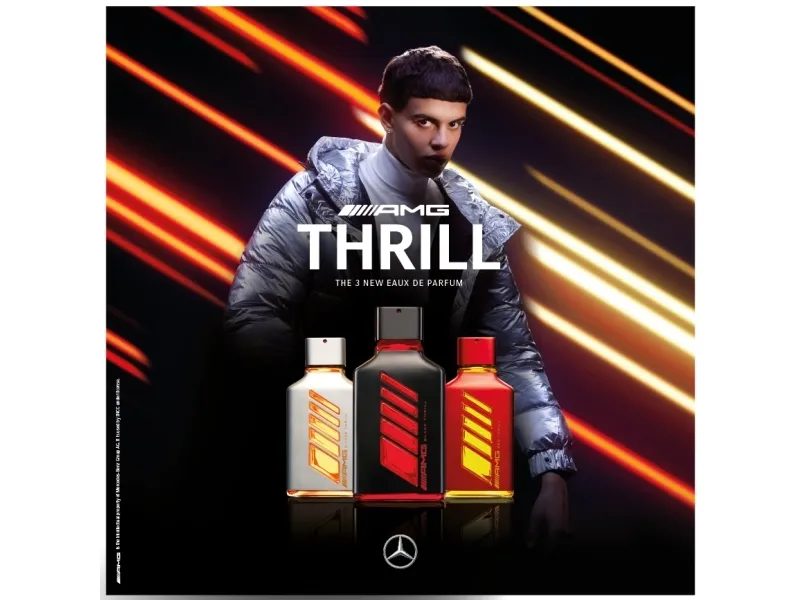 Mercedes-Benz AMG Silver Thrill Eau De Parfum Refillable 100 ml (man)