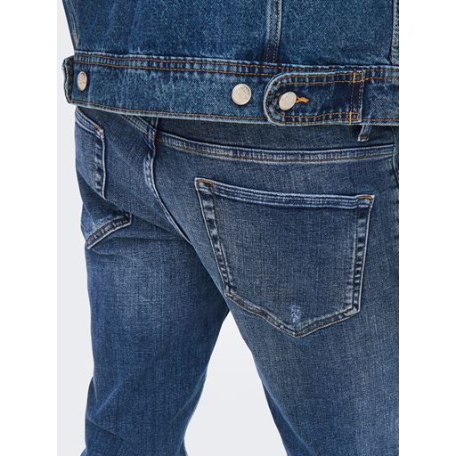 ONLY & Sons Loom Slim Jeans, Blue Denim, W29/L30