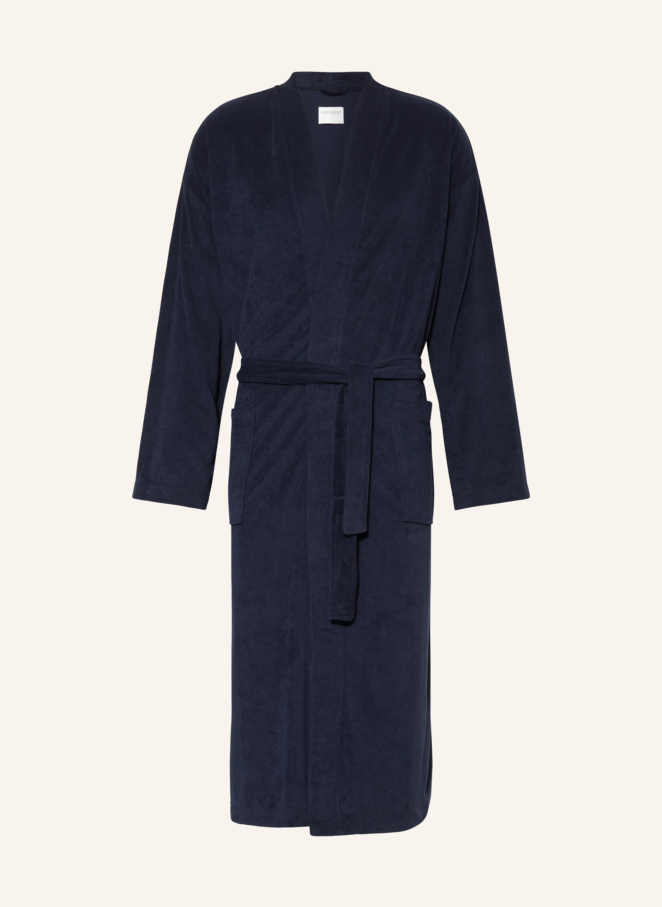 SCHIESSER Herren-Bademantel FEATHER TERRY