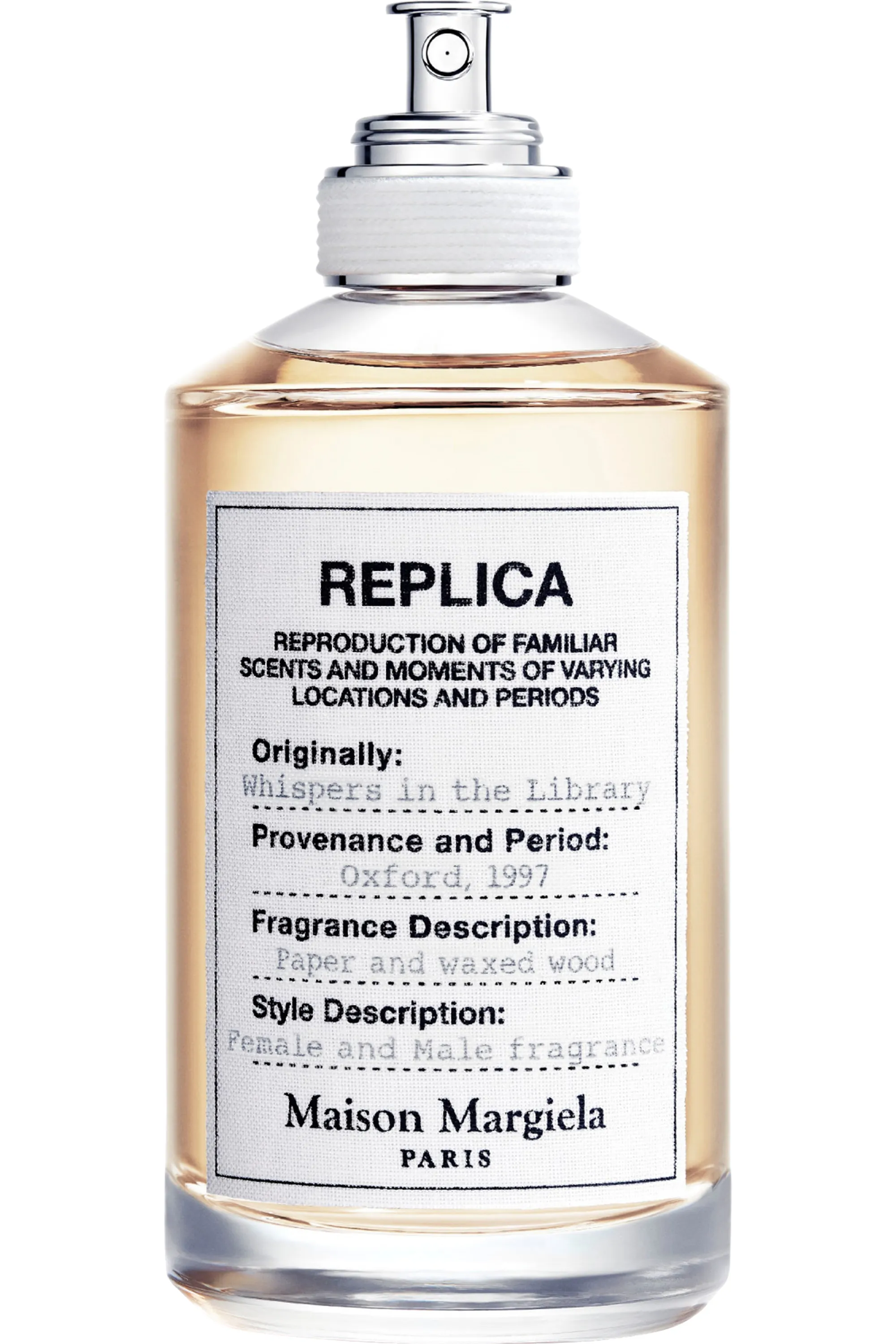 Maison Margiela REPLICA Whispers in the Library Eau De Toilette Oriental boisé-100 ml