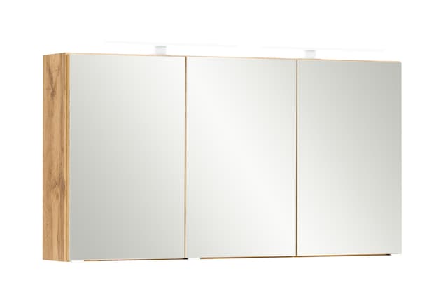 Bad-Spiegelschrank BRÜGGE braun 120cm