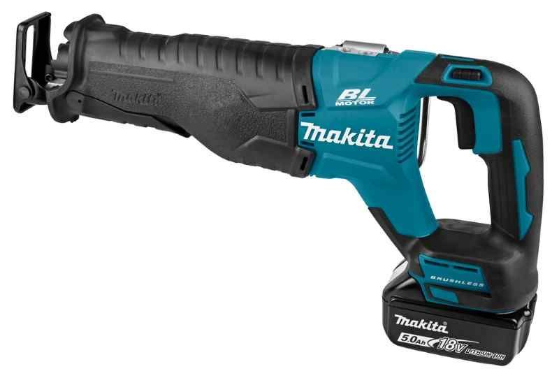 Makita DJR187RTE 18V Li-ion accu reciprozaag set (2x5.0Ah) in koffer - koolborstelloos