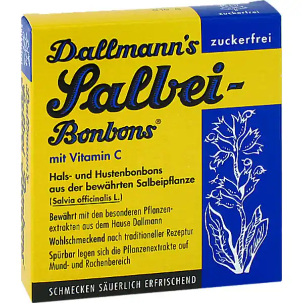 Salbei-Bonbons zuckerfrei
